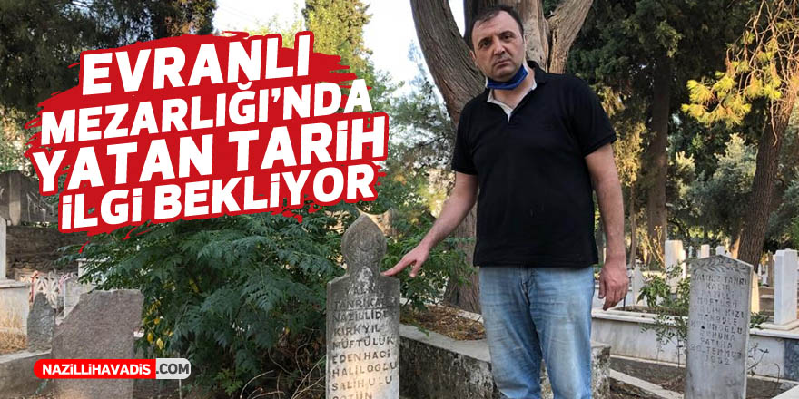 Tarihi mezar ve taşların görüntüleri yürekleri burktu