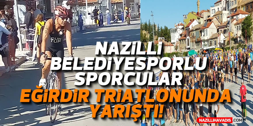 Naz Naz, Eğirdir Triatlonu Türkiye Kupası finallerinde boy gösterdi