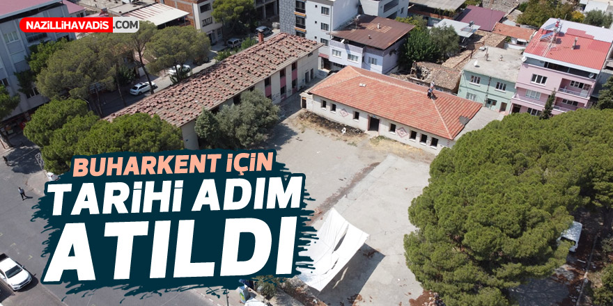 Buharkent’te pazar yeri ve otopark projesi için ilk adım atıldı