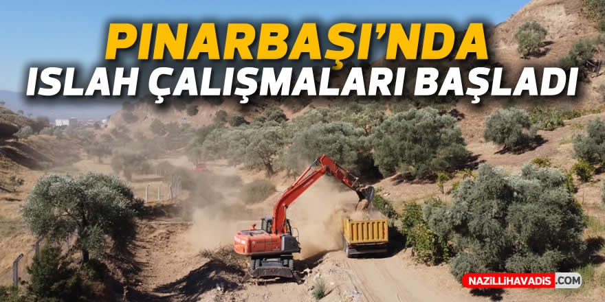 Pınarbaşı’nda ıslah çalışmaları başladı