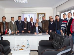 Kayalı, TÜMSİAD Kuşadası Şubesi’ni Ziyaret Etti