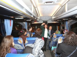 Başkan Çerçioğlu Vatandaşları Uğurladı