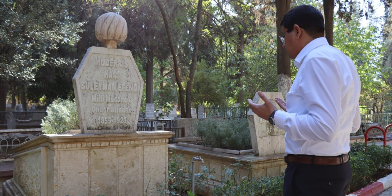 Başkan Özcan, Hacı Süleyman Efendi’yi andı