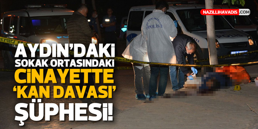 Aydın'da sokak ortasındaki cinayette 'kan davası' şüphesi: 8 gözaltı