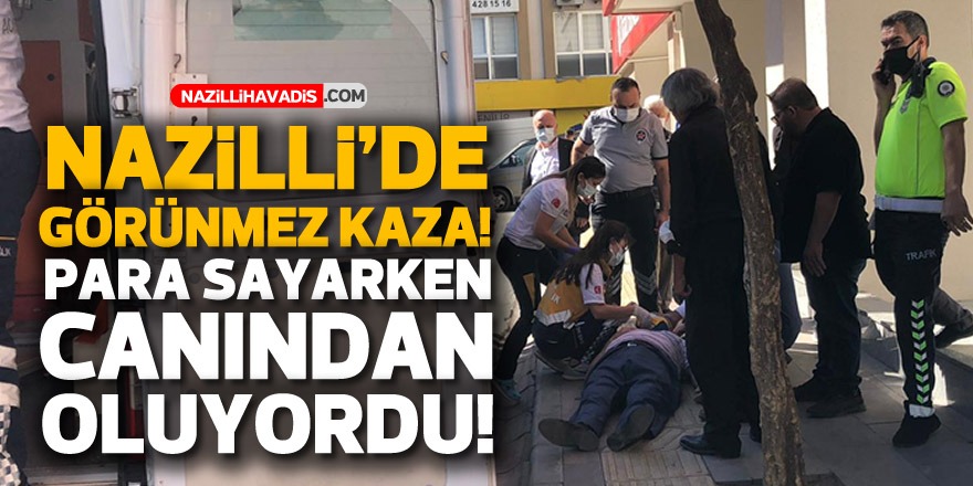 Nazilli’de geri giden kamyonet yaşlı adama çarptı: 1 yaralı