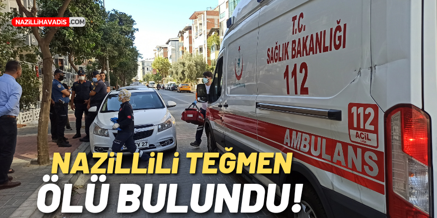 NAZİLLİLİ TEĞMEN ÖLÜ BULUNDU