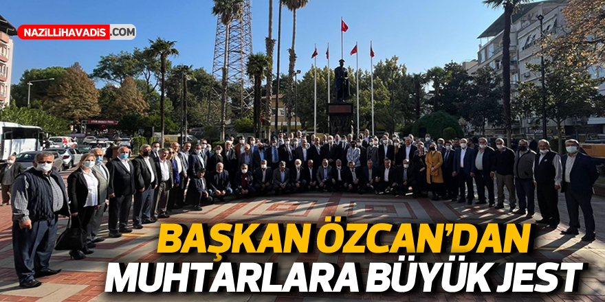 Nazillili muhtarlar Denizli’de eğitim programına katılacak