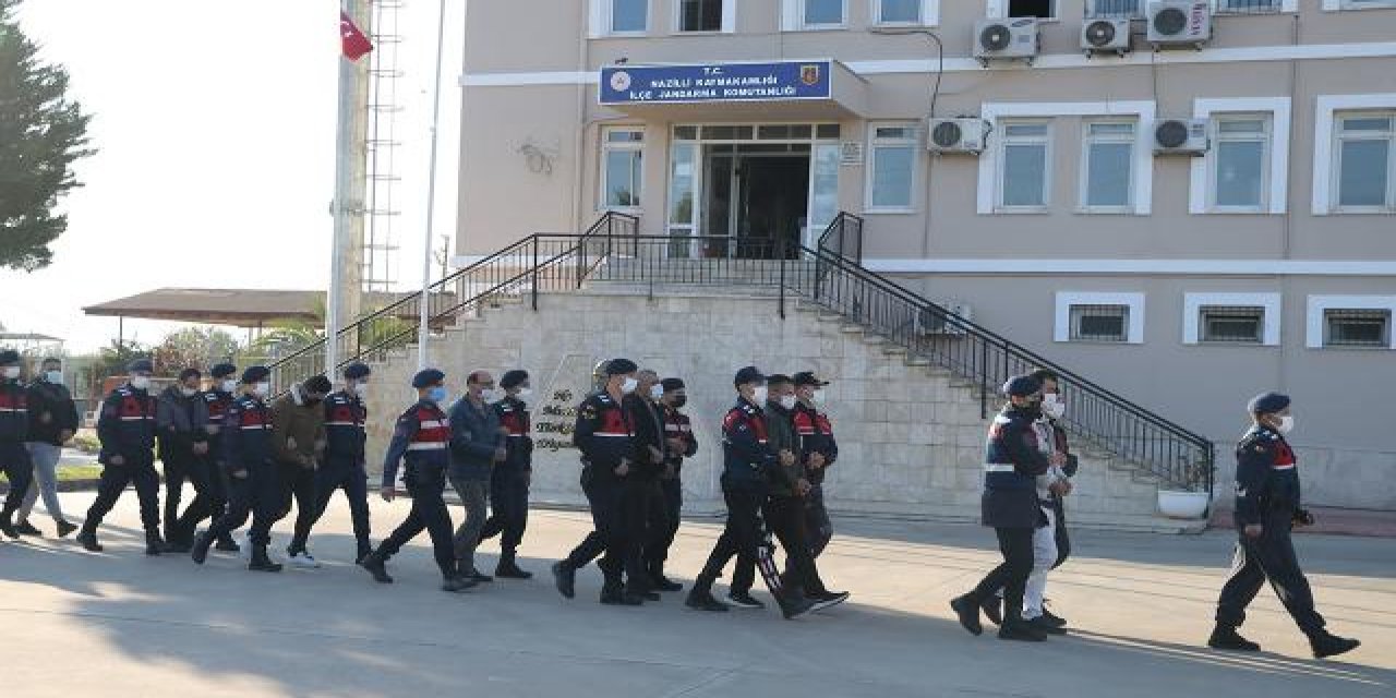 Nazilli'de yasa dışı bahis oynatan şebekeye operasyon: 11 tutuklama