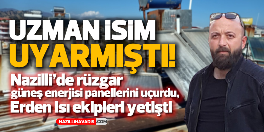 Uzman isim uyarmıştı, çatılara dikkat!