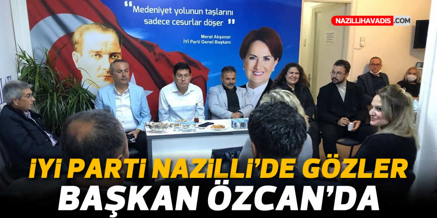 Akşener’in ziyareti öncesi gündem “İlçe Başkanlığı”