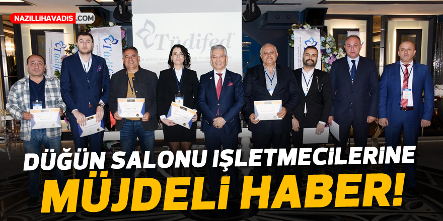 Düğün salonu işletmecileri ulusal bir yapıya kavuştu