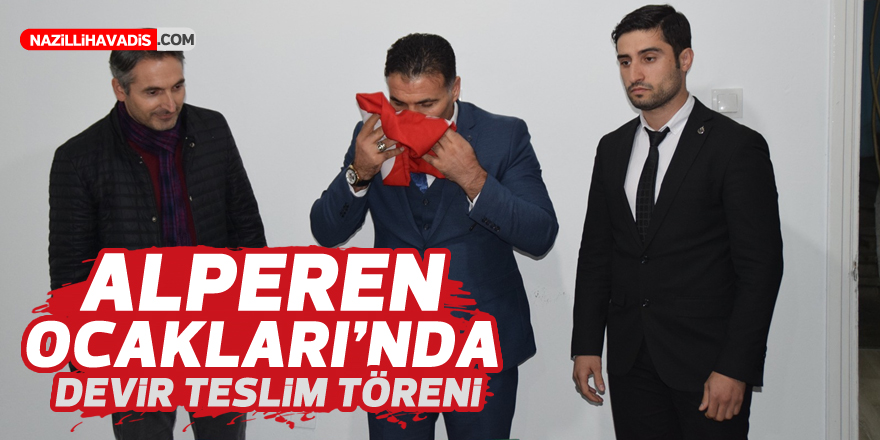 Alperen Ocakları’nda devir teslim töreni