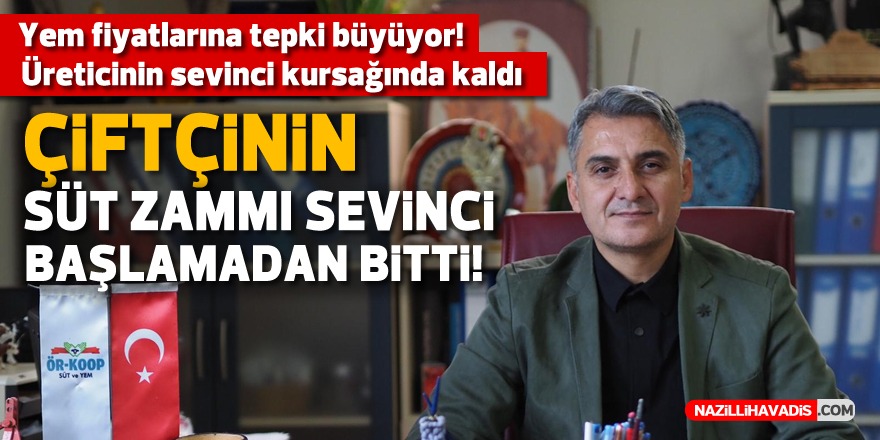 Önal’dan artan yem fiyatlarına tepki: Üreticinin sevinci kursağında kaldı