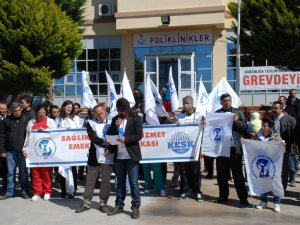 Didim'de Sağlıkçılar 14 Mart'ta İş Bıraktı