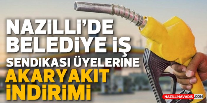 Belediye İş Sendikası üyelerine akaryakıt indirimi