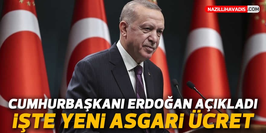 Asgari ücret açıklandı