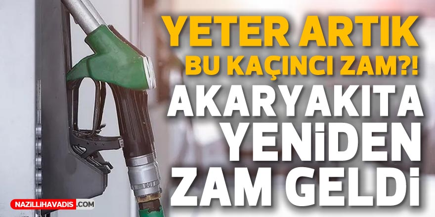 Benzine, motorine ve otogaza yeniden zam geldi