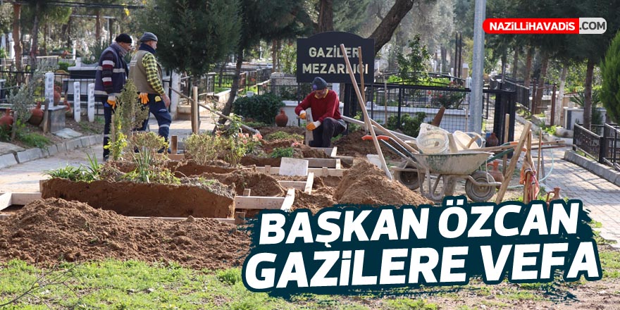 Başkan Özcan’dan Gazilere vefa