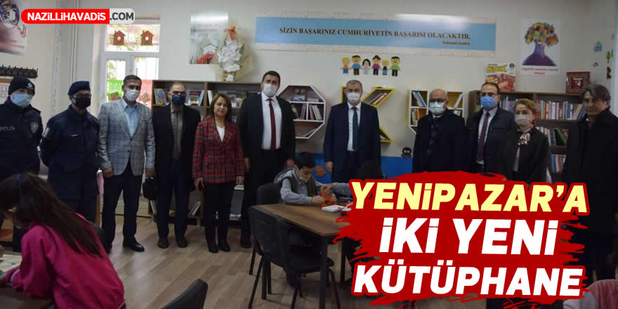 YENİPAZAR’A İKİ YENİ KÜTÜPHANE