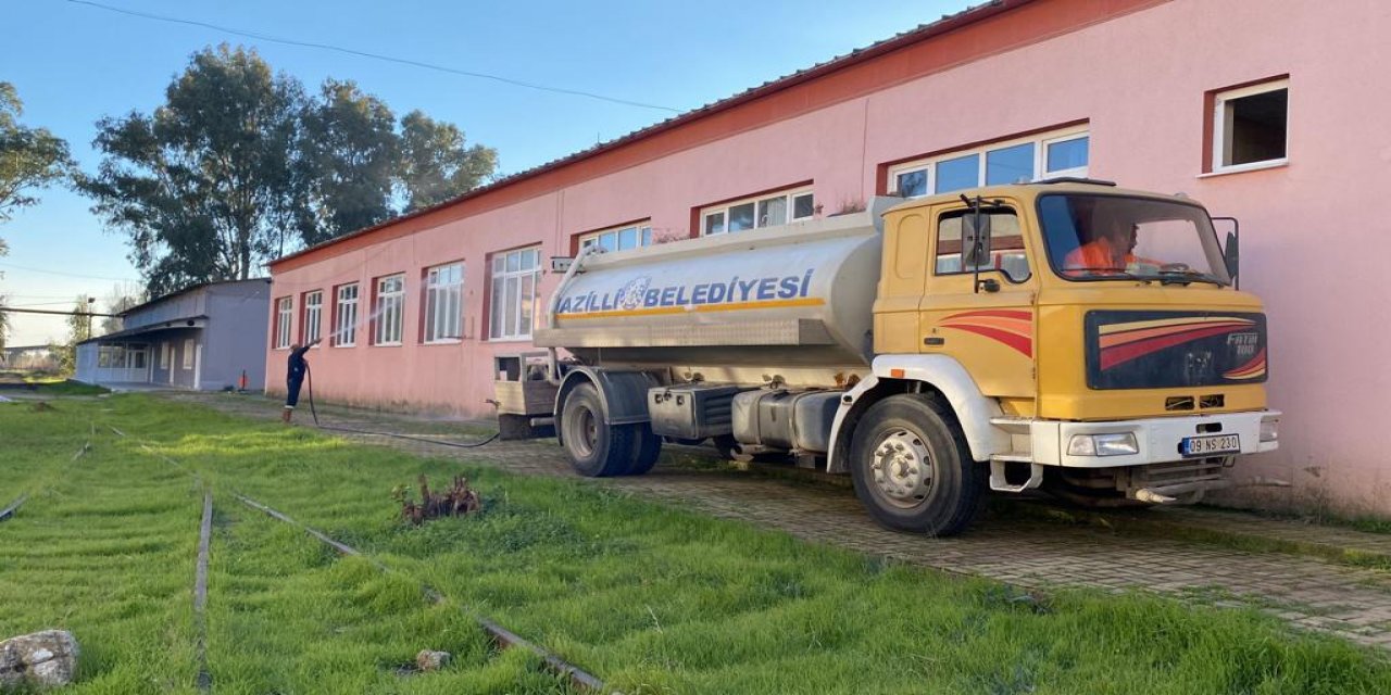 Nazilli Belediyesi’nden ADÜ Sümer Kampüsü’ne anında müdahale