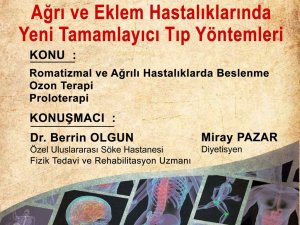 Ağrı ve Eklem Hastalıkları Didim’de Ele Alınacak