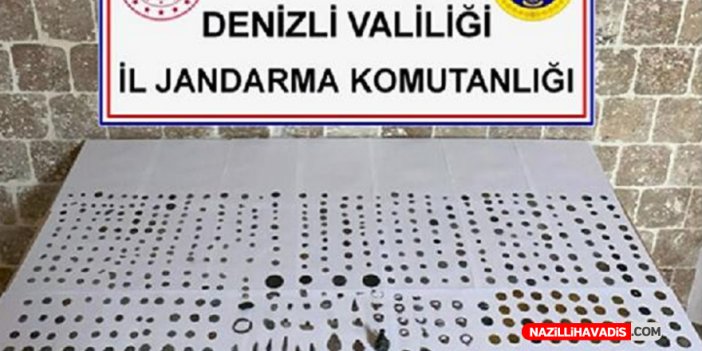 Jandarmaya 600 adet tarihi sikke satmak isteyince yakalandı