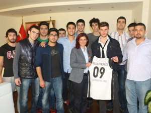Başkan Çerçioğlu’na Aydınspor 1923 Forması