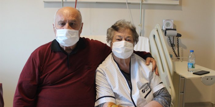 79 yaşındaki Hüsnü Güler, nikah masasında verdiği sözü tuttu
