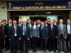 Başkan Çerçioğlu, Esnaf Odalarını Ziyaret Etti