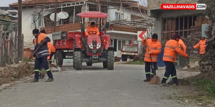 Nazilli Belediyesi Hasköy’de Kapsamlı Temizlik Çalışması Yaptı