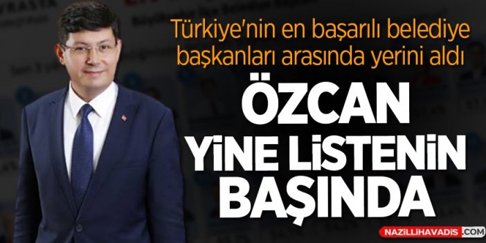 Avrasya Araştırma anketi açıklandı: Başkan Özcan 8’inci sırada