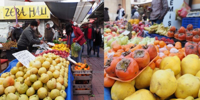 Havalar soğudu, Perşembe Pazarı’nda sebze ve meyve fiyatları uçuşa geçti