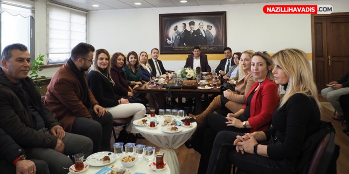 İYİ Parti Nazilli’de ilk ziyaret Başkan Özcan’a: İlçede temaslar sürecek