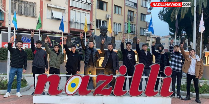 Nazilli Ülkü Ocakları, Türk devletleri bayraklarını yeniledi