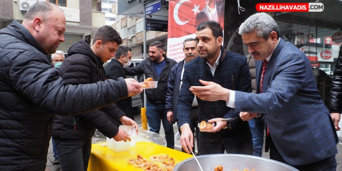 Nazilli Ülkü Ocakları’ndan şehit Çakıroğlu için lokma hayrı