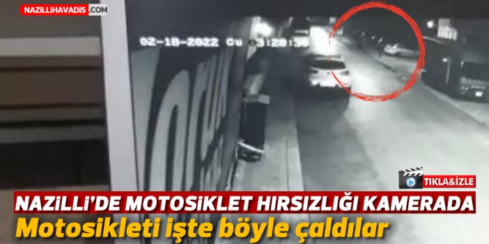 Motosikleti çalınan vatandaş hırsızlara seslendi