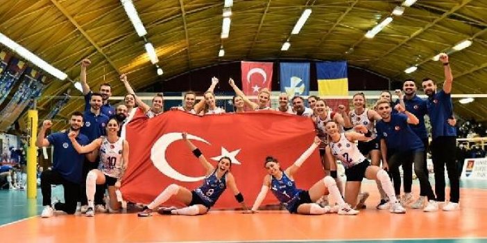 Aydın voleybolda Avrupa'da yarı final sınavında