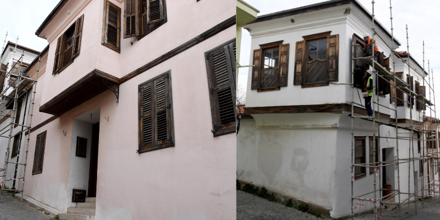 Kuşadası'nın iki tarihi evi kültür ve sanat merkezine dönüşüyor
