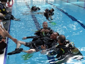 Engellilerin Su Altına Dalma Heyecanı