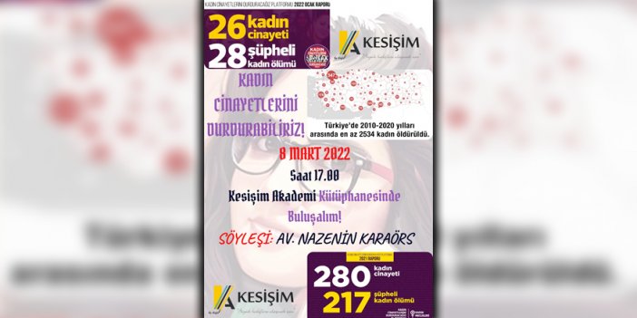 Nazilli’de ‘kadın cinayetlerini durdurabiliriz’ etkinliği