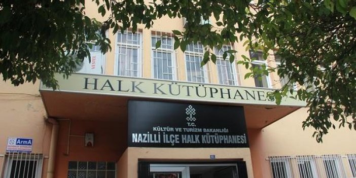 Nazilli İlçe Halk Kütüphanesi yeniden açılacak