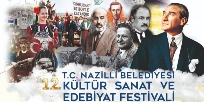 Nazilli Belediyesi 12. Kültür Sanat ve Edebiyat Festivali Başlıyor