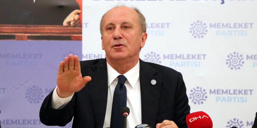 Muharrem İnce: Babacan Ergenekon'u, Balyoz'u yeniden yargılayacakmış; aynı masaya oturuyorlar