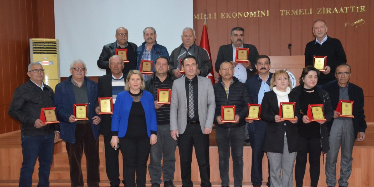 Nazilli’de Pamuk Araştırma’nın emekçileri ödüllendirildi