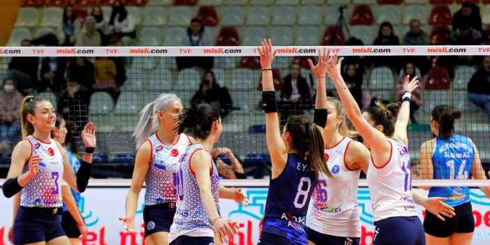 Aydın Büyükşehir Belediyespor - Vakıfbank: 0-3