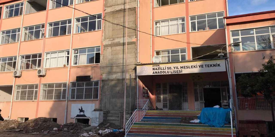 Nazilli’de 7 okul depreme karşı güçlendirildi