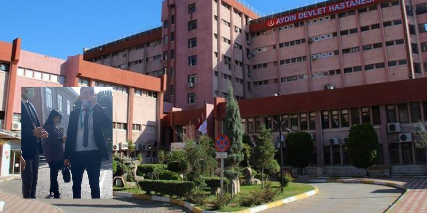 Aydın Devlet Hastanesi’ni denetlemek isteyen şüpheli gözaltına alındı