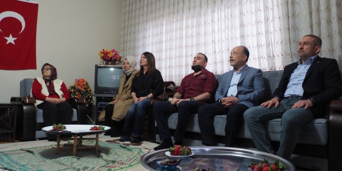 Milletvekili Yavuz, iftarını Nazillili şehit ailesiyle yaptı