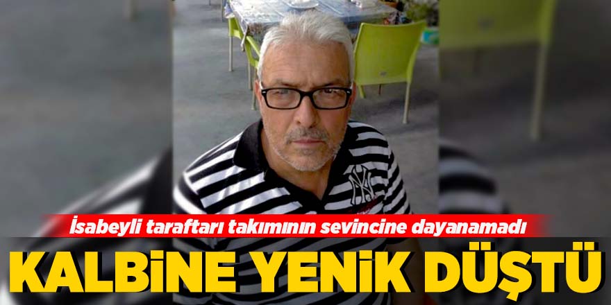 İsabeyli taraftarı, takımının sevincine dayanamadı