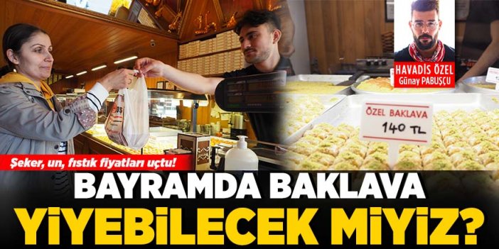 Nazilli’de bayram öncesi baklavaya zam var mı?